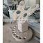 China Beige Granite Butterfly Headstone