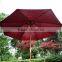 top quality outdoor 9 Foot Light Wood Poly garden Umbrella