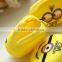 12years factory silicone minions purse/Yellow Minions purse/cartoon characters coin purse