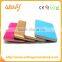 2016 New Custom ultra thin Noble business style golden wireless power bank