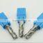 Tungsten carbide rough end mills / milling cutters / router bits for aluminum made in china