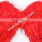Adult Fairy Red Large Goose Feather Angel Wings Craft Supplies
