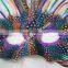 Wholesale Party Supplies Multi color Goose Feather Halloween Mask