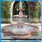 Artificial sandstone garden fountain