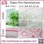 Decorative no-adhesive printing stained plastic pvc window film