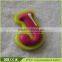 Wholesale custom 3d fridge magnet sticker letter shape