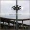 30m high mast lighting poles with hot dip galvanization and powder coating