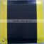 Yellow&black color PVC anti-fatigue mat
