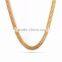 Beautiful newest gold filled chain necklace designs jewelry