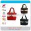 2015 new designs hot fashion tote printing wave point hand bag for kids