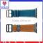 Genuine Leather Double Tour Replacement Watchband with Adapter Clasp for iWatch Apple Watch Band 38mm 42mm
