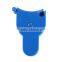 Blue Plastic Retractable Auto Logo Printed Waist Cicumference Glass Fiber Tape Body Measure Fitness