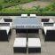 PE Poly Rattan Outdoor / Garden Furniture - 8 seater