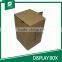 CHINA FACTORY SUPPLIER CUSTOM MADE BROWN PAPER DISPLAY BEER BOX SIX WINE BOTTLES HOLDERS