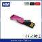 High quality mini metal USB flash drive with various keychain