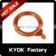 KYOK New design wood grain aluminum alloy curtain poles,double aluminum alloy curtain poles,plastic curtain rings wholesale