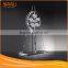 Rectangular clear acrylic trophy award, plexiglass sign display stands