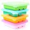 BPA Free Silicone Baby Blocks Freezer Storage Container