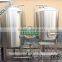 Small steel one barrel brewing system for beer