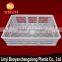 650x450x170mm plastic turnover basket for duckling transportation