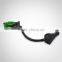 Universal adjustable car charger holder with 360 rotation and anti-slip design