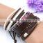 Multilayer Leather Bracelet Set For Men Leather Bracelet Wholesale