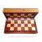 Magnetic Chess Box Wooden Folding Chess Set With King Height 2.5 Inch