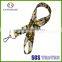 high quality funny heat transfer printed lanyard with j-hook