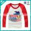 New! Hot! 2014 Wholesale 100% Cotton Long Sleeve Kids T-Shirt With Prints (lyt-0400060)