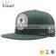 China supplier wholesale 100% cotton flat brim embroidery stitched printing logo snap back caps hats