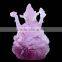 Factory Wholesale Colored Glaze Crystal Buddha Statues