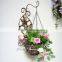 Home decoration artificial hangging basket plant