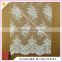HC-5620-1 Hechun Pure White Beaded China Bridal Lace Fabric for Wedding Gowns 2016