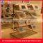 Four trays stainless steel sock display rack for shop