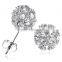 Woman Gold Plated 18k Ball Stud Earrings Jewelry Fashion Supplier's Choice