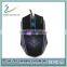 Built-in Heavy Iron Weight 25g 4D Wired Optical 5 LED Breathing Backlight Gaming Mouse