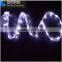 White color ribbon light with 2m 20led copper wire string light 2AA battrry operated