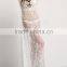 Wholesale Ladies Fashion Lace Dress See Through Long Cover up Beach Dress