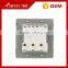 Famous brand BIHU White PC panel 3 gang 2 Way Wall Switch for home