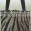 laminated printed jute Fabric tote bag