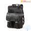 Promotional price PU leather backpack and multi-function men's bag
