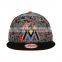 Wholesale Customised Cheap Mesh 6 Panel Snapback Trucker Hat/Cap