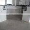 3d hotel interior design curved counter design/ reception desk