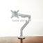 single desk clamp adjustable lcd laptop monitor arm / stand vesa mount monitor arm flexible swing arm