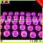 Multicolors changing LED battery light base for outdoor plastic furniture