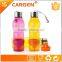 OEM innovation small mouth plastic fruit infuser water bottle