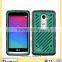 Armor robot shell anti fall Tpu+PC diagonal stripe protective cover for LG Tribute 2