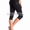 Fitness black yoga capris running pants leggings women sportswear