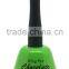 Metal hand bell with platic handle in custom color for celebration