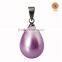 custom wholesale fashion cheap shell pearl pendants for jewelry making